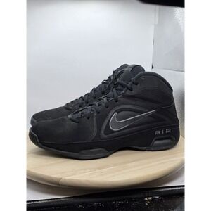 Mens Size 11 - Nike Air Visi pro 3 Black High Top Basketball Shoes 525745-001